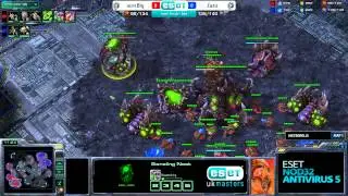 ESET UK Masters Online Qualifier #1 - [Z] Zazu vs [Z] Bly - Map 1
