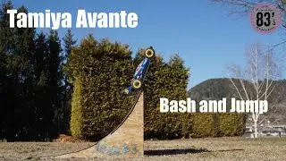 Tamiya Avante - Bashing and Jumps with a Legend ....