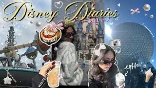DISNEY DIARIES ✨🎀  pt.1 ⋆˙⟡ new years at disney, yummy food 🥘, & going around the world 🌎 ⭑.ᐟ