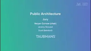Public Architecture Shortlist | 2023 Victorian Architecture Awards Night