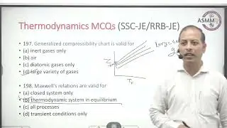 Thermodynamics MCQ's | SSC-JE | RRB-JE | By Mahesh Chandra Sir