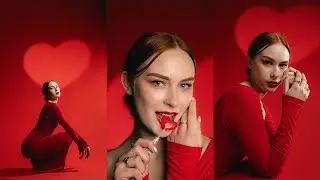 Shooting Valentine&rsquo;s Day Editorial Portraits | Studio BTS
