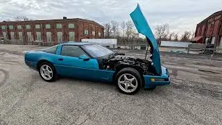 1995 Corvette ZR1 8,500 Miles Rare Bright Aqua Metallic