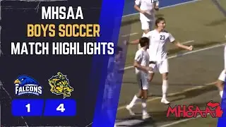 MHSAA BOYS MATCH HIGHLIGHTS: Rochester HS vs Clarkston HS