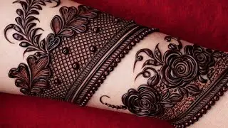 Very Easy Full Hand Mehndi Design /Back Hand Mehndi Design /Full Hand Mehndi /Mehndi Design 