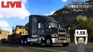 🔴 LIVE  | TESTANDO a  BETA 1.58 de MACK PINNACLE!  🚚 | AMERICAN TRUCK SIMULATOR [PT-BR]