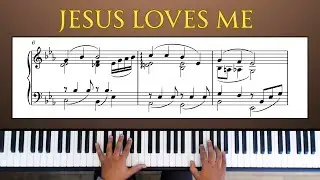 Jesus Loves Me &ndash; Easy Piano Hymn Arrangement with Sheet Music
