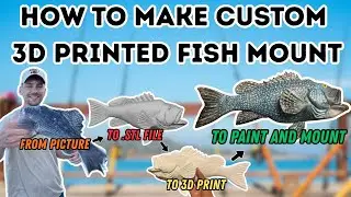 Make a Realistic Fish Mount With a 3D Printer