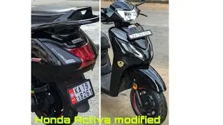 Modified Honda Activa 125 total makeover 2018