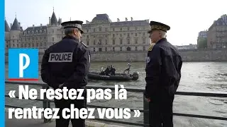 Confinement : les quais de Seine interdits au public