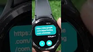 Official WhatsApp For Samsung Galaxy Watch!! How To Install? 👆