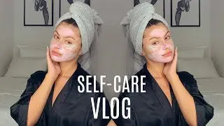 A SELF-CARE DAY VLOG | getting my nails done, working out, doing my eyebrows