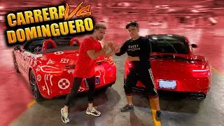 @dominguero ME RETO CON SU PORSCHE Y APOSTAMOS | Alberto Orozco