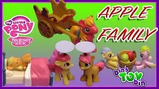 Игровые наборы My Little Pony: Эпплджек, Биг Мак, Бэбс Сид! Обзор от Bin's Toy Bin