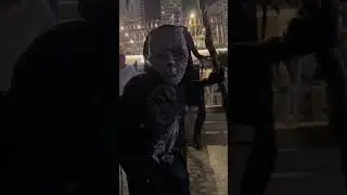 What is it? 👹 Adventure in #Dubai #halloween 🎃