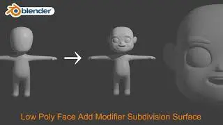 Character (Face) Modeling #2 in 37 minutes - Blender Tutorial - Absolute Beginners