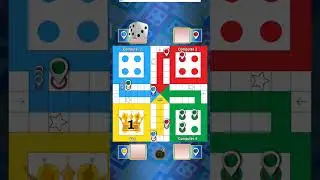Ludo gameplay 4 players |#youtubeshorts