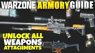 WARZONE Where to Find Armory (How to Use Armory Unlock Weapons & Attachments FASTEST WAY in WARZONE)