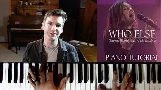 Кто ещё // Gateway Worship // Учебное пособие по игре на фортепиано // Музыка Джонатана Стивенса