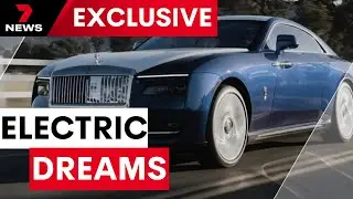 Million-dollar looks and a car that cooks, future EV's unveiled in Melbourne | 7NEWS