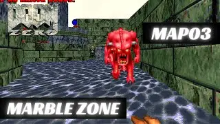 Прохождение Doom Zero (100%) (Карта 03: Мраморная зона)