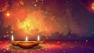 Diwali Background Video Effects | Free Animated Diwali Background Video | Deepavali Background Video