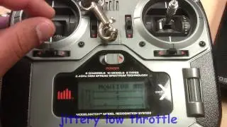 Spektrum DX6i with Bad Potentiometer