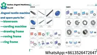 jingwei textile machine spare parts for blowroom carding machine