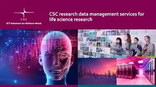 CSC research data management services for life science research