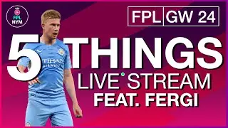 FPL GW24: 5 THINGS - 2 PREMIUM MIDS? Gameweek 24 | Fantasy Premier League (Tips)