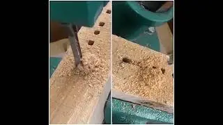 HSS Square Hole Drill Bit  machine demonstration