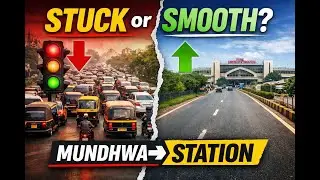 😱 Mundhwa Chowk to Pune Railway Station &ndash; REAL Road Condition Check | कितना Time लगता है?