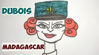 How to draw police officer from  madagascar ||easy