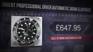 ORIENT PROFESSIONAL DIVER AUTOMATIC 300M EL02002B