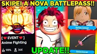I FINISHED THE NEW VALENTINE BATTLEPASS IN ANIME FIGHTING SIMULATOR!