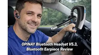 🎧 Обзор Bluetooth-гарнитуры OPINAY V5.3 &ndash; качество связи и комфорт того стоят? 📞