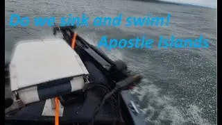 Will our new cheep boat take on a great lake?