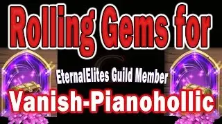 Castle Clash-Rolling 4k f2p Gems for Vanish-Pianohollic (Got him an Awesome Legend)