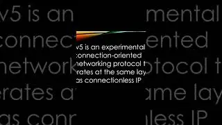IPV5 #internetprotocol #technology