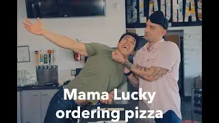 Mama Lucky ordering pizza | PatD Lucky
