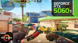 CS2 : RTX 5060 Ti + Ryzen 9600
