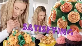 FÖRSÖKER GÖRA EN MUFFINSBUKETT! | Baka med mig!