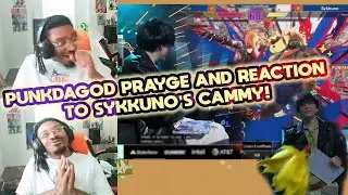 PunkDaGod's Prayge and HONEST REACTION on Sykkuno's Cammy at SAJAM SLAM SF6 TWITCHCON!