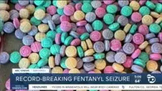 Record-breaking fentanyl seizure announced