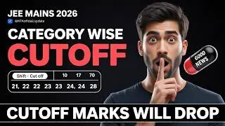JEE Main 2026 Cutoff Will Drop NTA JEE🔴 Marks Vs Percentile JEE Main 2026  |JEE Main 2026 Answer KEY