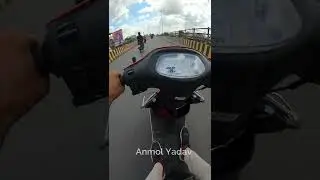 Tvs scooty pep+(plus)bs6 top speed🥱#shorts