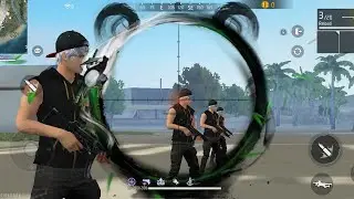 NEW AWM GUN 🔫 SCIN SKPOPE SCINE 🤩 FREE FIRE NEW BAMBOO 🎍 GUN TESTING 