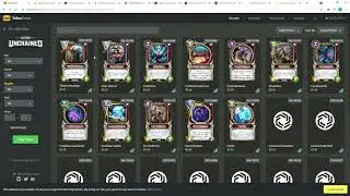 Buying GODs Unchained Cards on Token Trove for $IMX Airdrop and GU Forging Mechanism