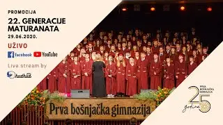 Promocija 22. generacije maturanata | Prva bošnjačka gimnazija Sarajevo