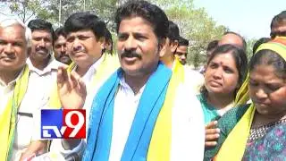 Revanth Reddy padayatra in Warangal District - TV9
